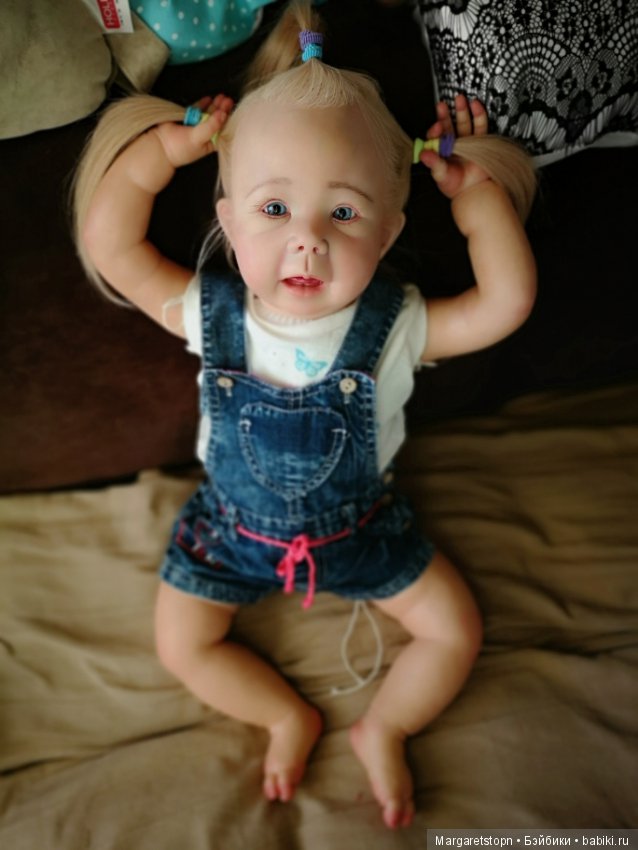 Мона. Реборн тодлер от Эва Вакольбингер (фото 9)