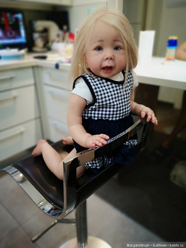 Мона. Реборн тодлер от Эва Вакольбингер (фото 5)