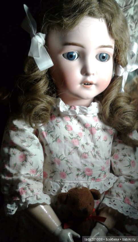 Милая Луиза — Антикварные куклы Armand Marseille (AM): молд 390 (фото 7)