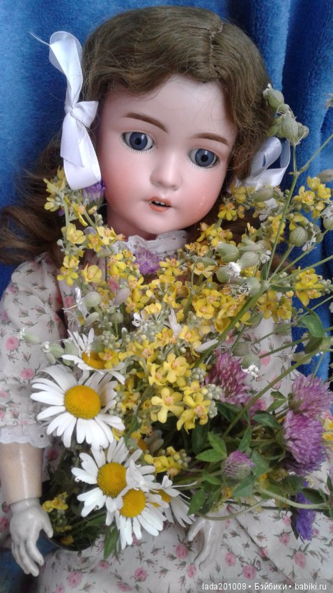 Милая Луиза — Антикварные куклы Armand Marseille (AM): молд 390 (фото 4)