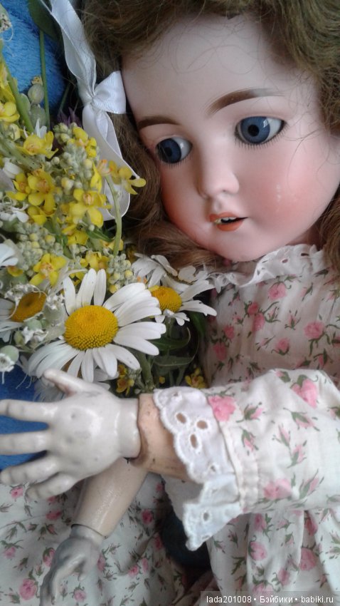 Милая Луиза — Антикварные куклы Armand Marseille (AM): молд 390 (фото 3)