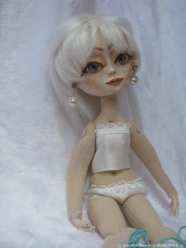 Белла — Авторские шарнирные куклы своими руками: лепка (фото 9)