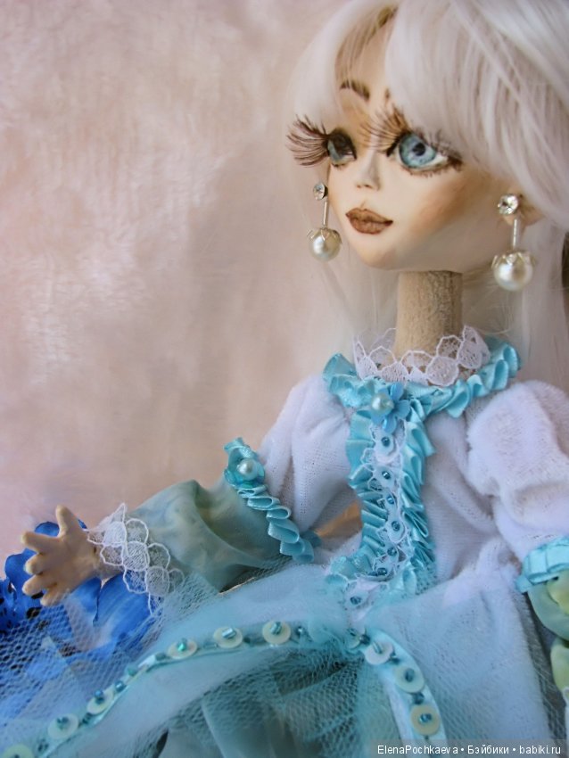 Белла — Авторские шарнирные куклы своими руками: лепка (фото 10)