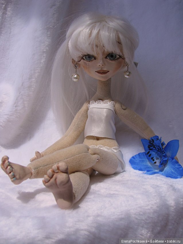 Белла — Авторские шарнирные куклы своими руками: лепка (фото 5)