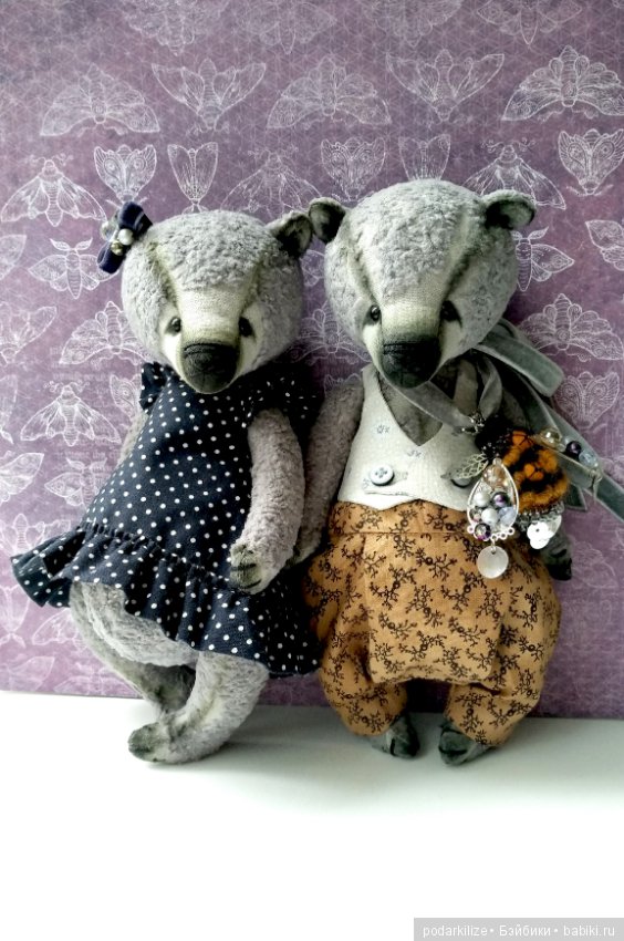 Поль и Полин — Авторские мишки Тедди и друзья: фото (фото 4)