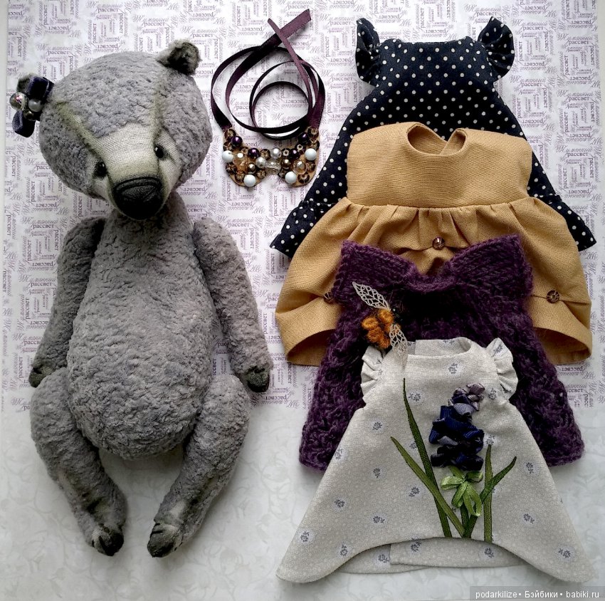 Поль и Полин — Авторские мишки Тедди и друзья: фото (фото 8)