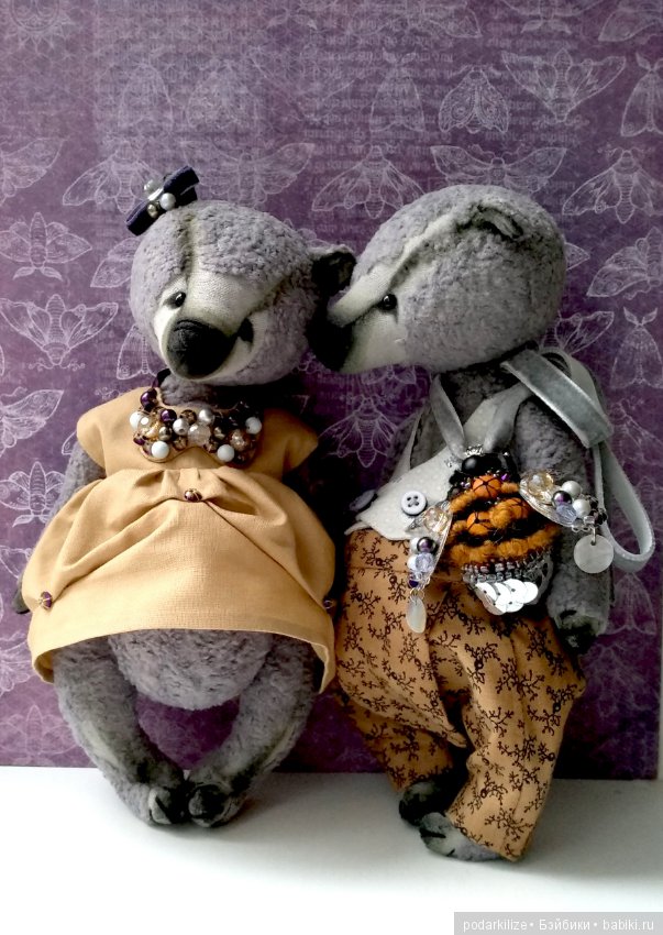Поль и Полин — Авторские мишки Тедди и друзья: фото (фото 5)