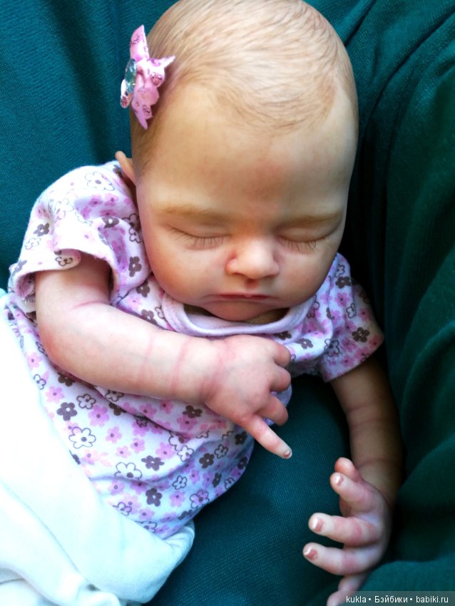 Сплюша Розочка — Куклы Реборн (Reborn): работы мастеров (фото 6)