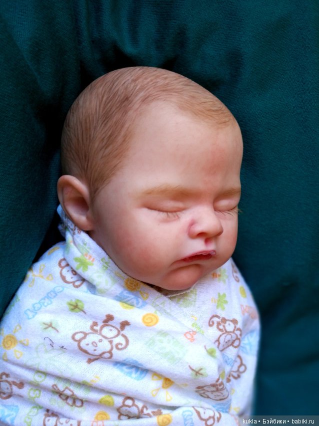 Сплюша Розочка — Куклы Реборн (Reborn): работы мастеров