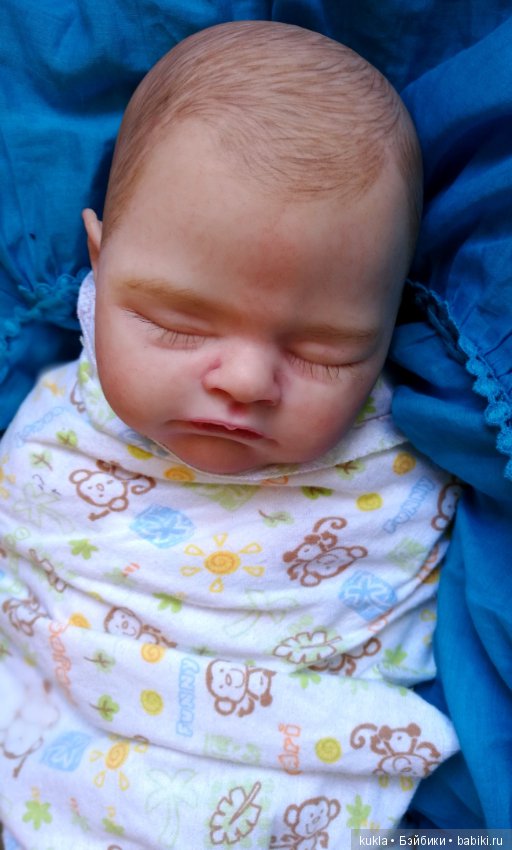 Сплюша Розочка — Куклы Реборн (Reborn): работы мастеров (фото 8)