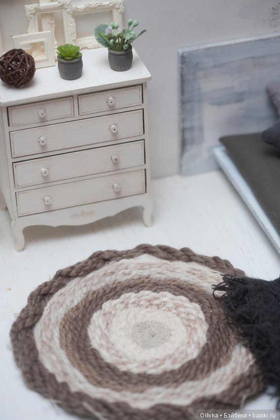 Белая спальня — Румбоксы и кукольные интерьеры: фото (фото 8)