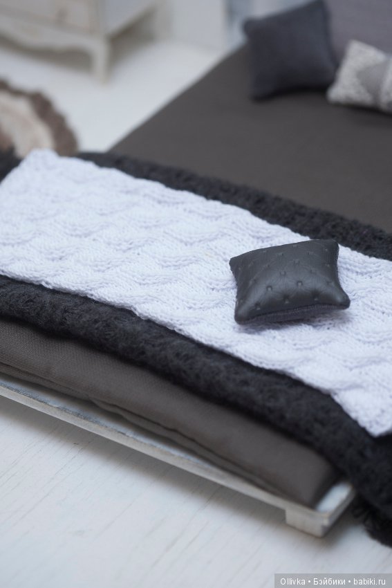 Белая спальня — Румбоксы и кукольные интерьеры: фото (фото 7)