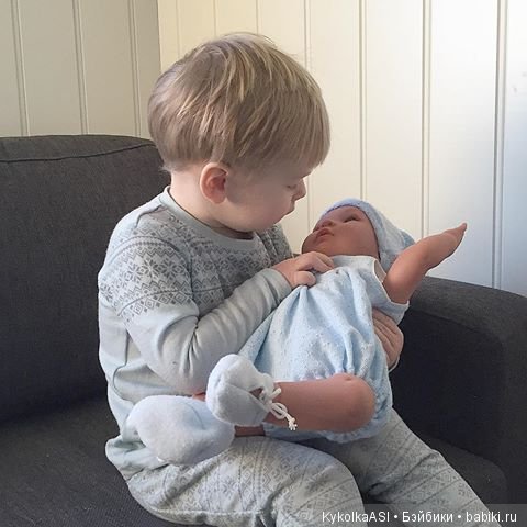 Пупс-младенец Лео и Леонора от ASI, часть третья