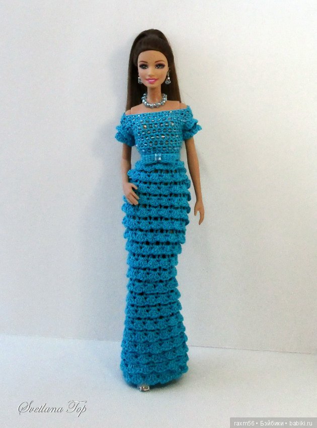 Коллекция вечерних платьев для Барби (фото 6)