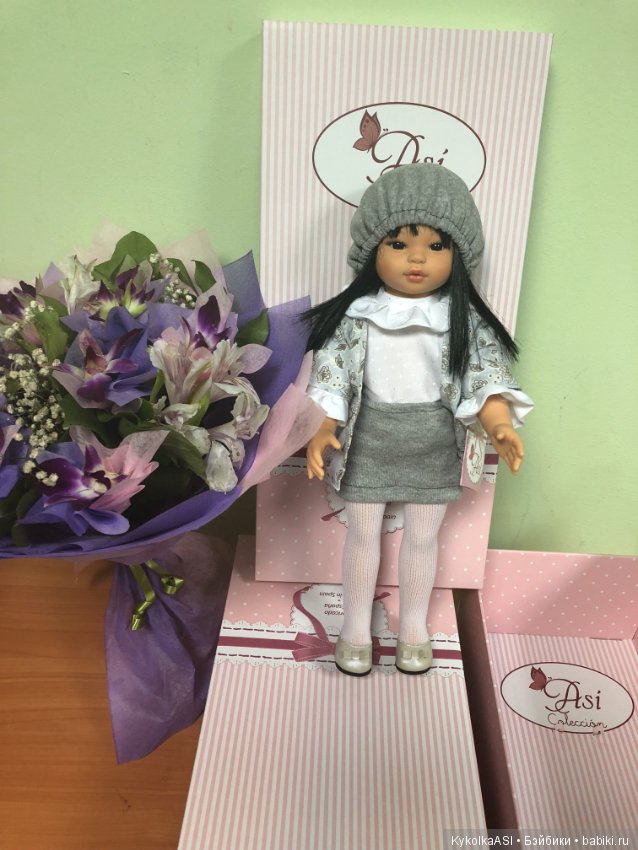 Кукла "ASI" Каори, 40 см — Куклы ASI (Аси): испанские пупсы (фото 3)