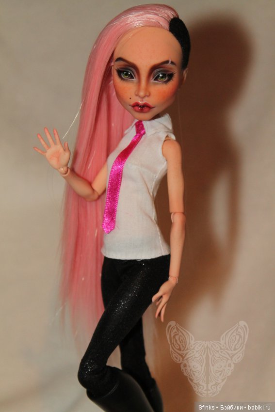 Неформальная леди — ООАК Monster High и Ever After High: репейнт (фото 4)