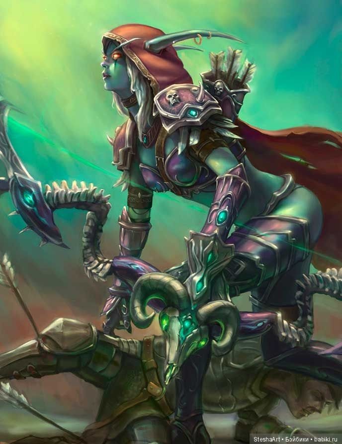 Сильвана Ветрокрылая, ООАК Моаники МХ