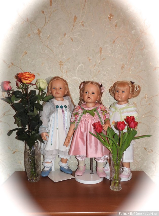 Hildegard Gunzel. Fine — Куклы Hildegard Gunzel (Гюнцель) из винила: Gotz