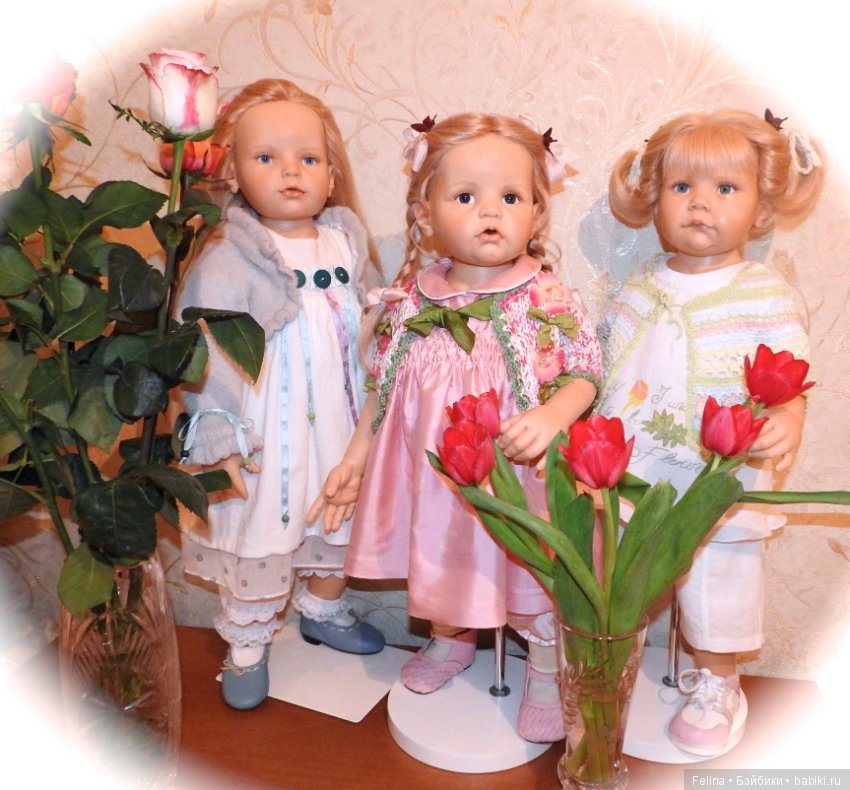 Hildegard Gunzel. Fine — Куклы Hildegard Gunzel (Гюнцель) из винила: Gotz