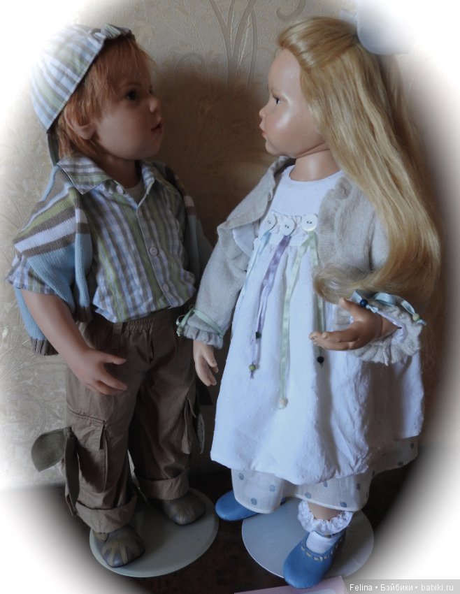 Hildegard Gunzel. Fine — Куклы Hildegard Gunzel (Гюнцель) из винила: Gotz