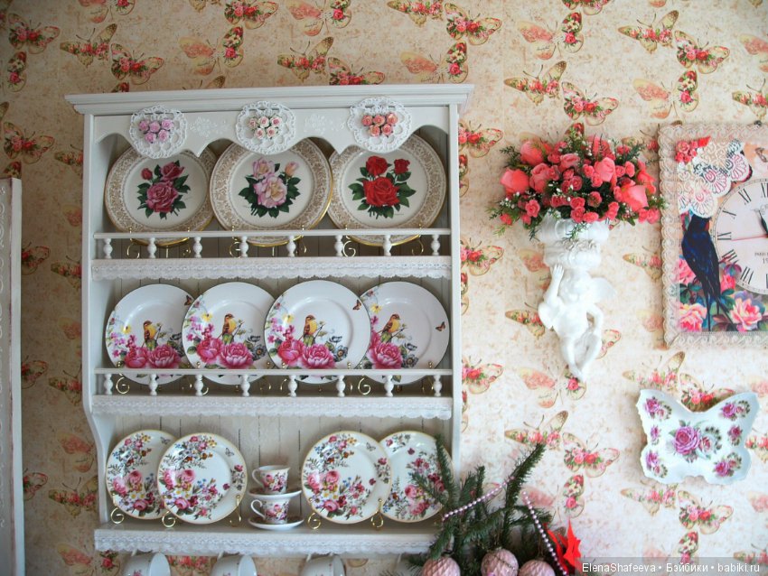 Желаю Вам романтики в каждой детали вашего интерьера и не только! Обновленная кухня (фото 10)