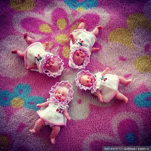 Силиконовая малышня 7см — Авторские куклы из силикона: реалистичные (фото 3)