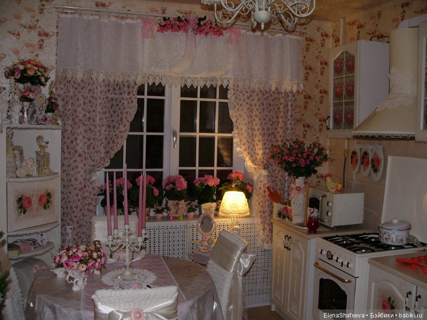 Желаю Вам романтики в каждой детали вашего интерьера и не только! Обновленная кухня