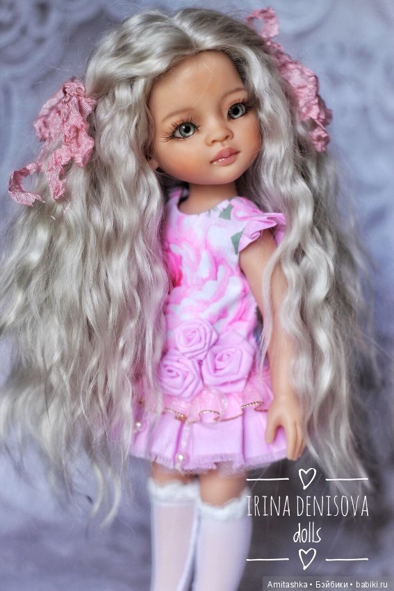 ООАК Хлоя — ООАК Paola Reina (Паола Рейна) и испанских кукол: перерисовка (фото 3)