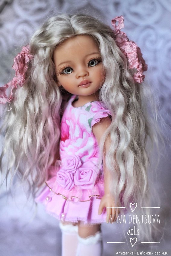 ООАК Хлоя — ООАК Paola Reina (Паола Рейна) и испанских кукол: перерисовка (фото 4)