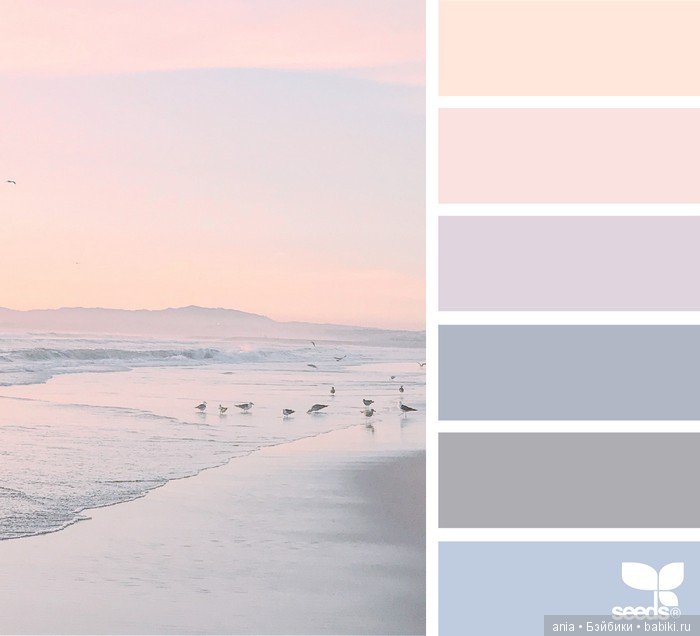 Сочетание цвета. Природа и цветы