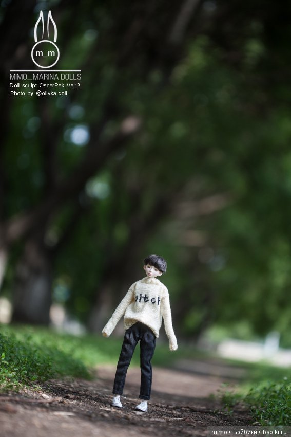 Шарнирный ПУ мальчик 2 — Авторские шарнирные куклы своими руками: лепка (фото 8)