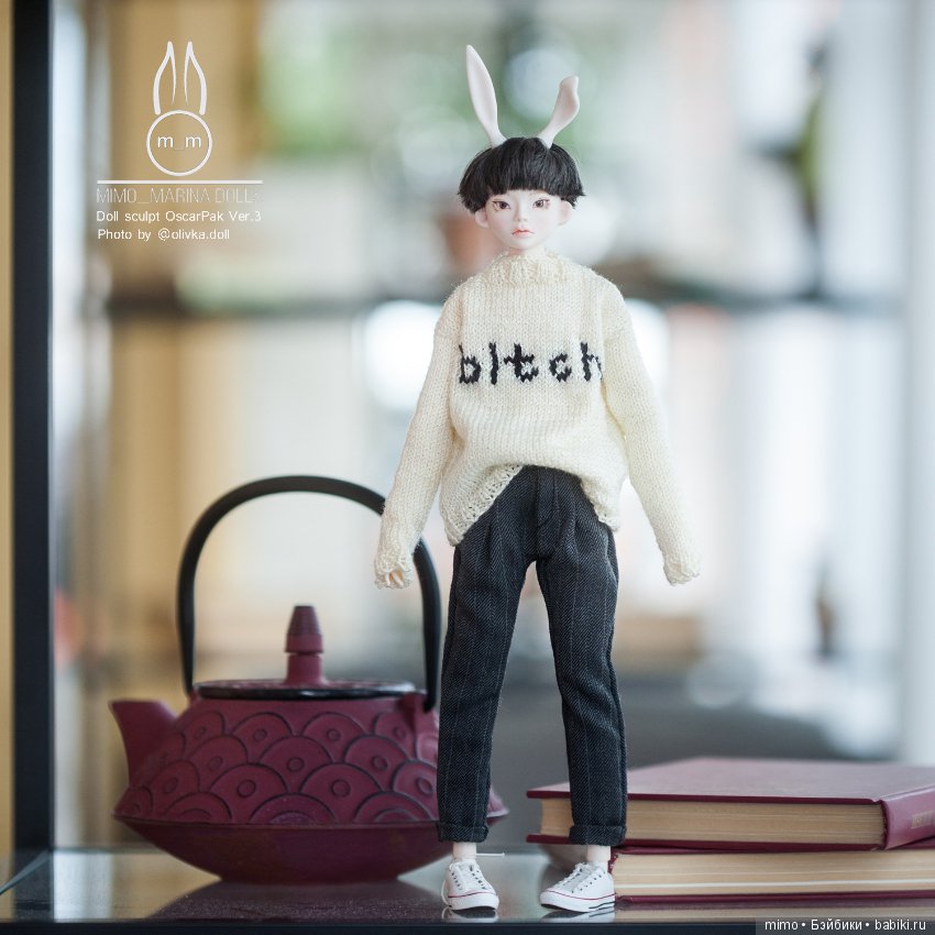 Шарнирный ПУ мальчик 2 — Авторские шарнирные куклы своими руками: лепка (фото 3)