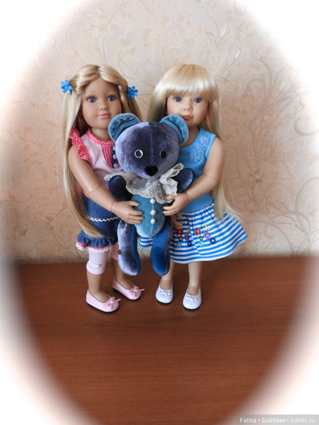 Куколки Kidz'n'cats и авторские мишки (фото 10)