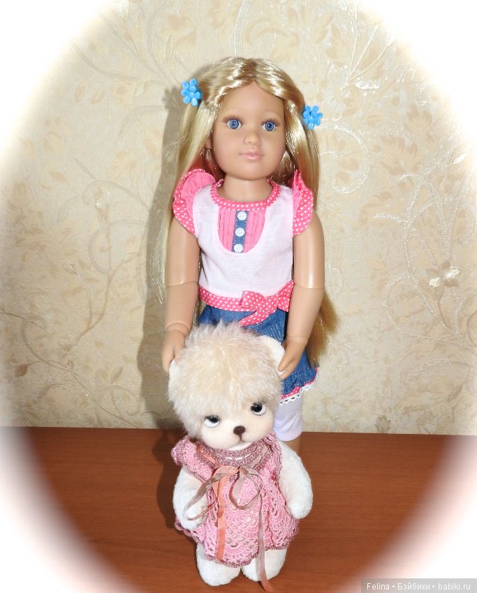 Куколки Kidz'n'cats и авторские мишки (фото 7)