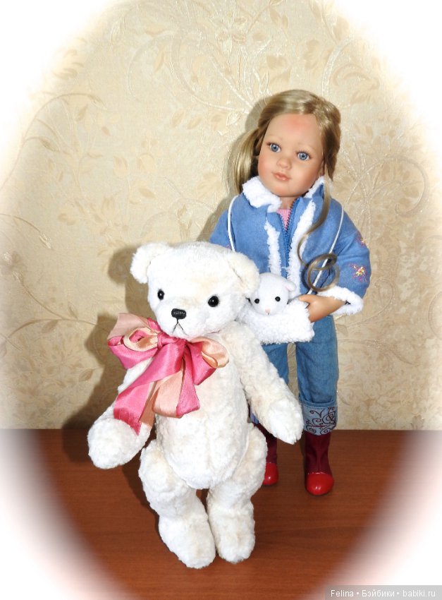 Куколки Kidz'n'cats и авторские мишки (фото 8)