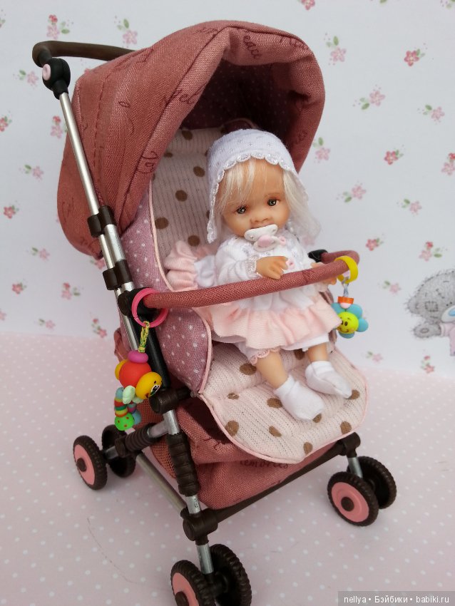 Настюша 9 см — Авторские миниатюрные куклы: лепка