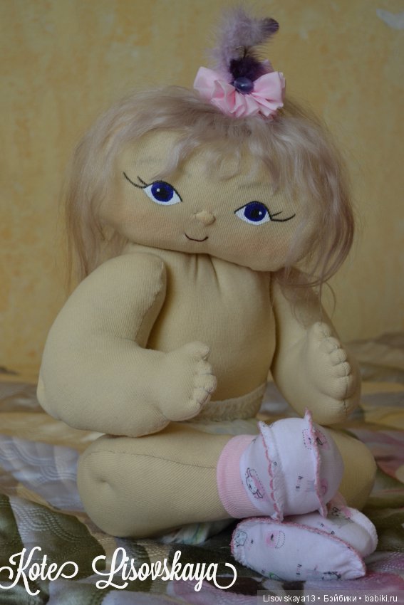 Малышка — Мягкие игровые и текстильные куклы: тряпичные