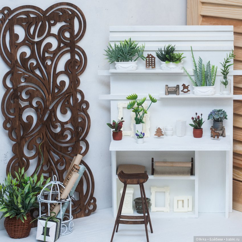Новый интерьер - цветочная мастерская/магазинчик подарков (фото 10)
