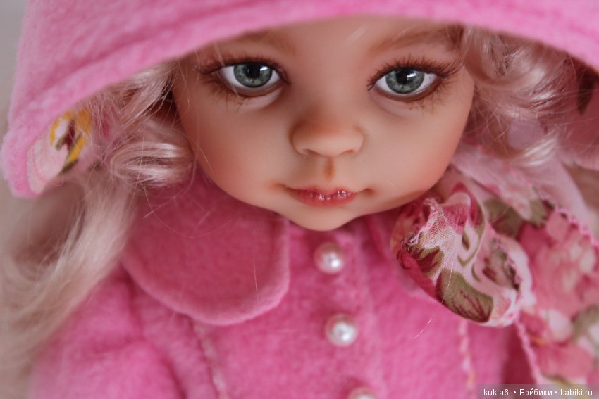 Ксюша, садовая роза, ООАК куклы Паола Рейна