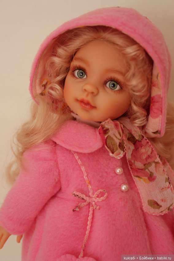 Ксюша, садовая роза, ООАК куклы Паола Рейна