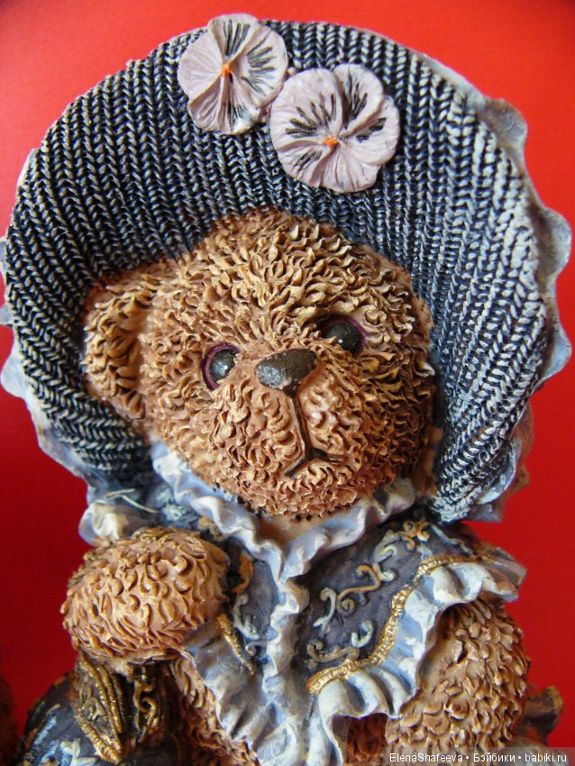 Коллекция винтажных медведей из полистоуна. Германия (фото 8)