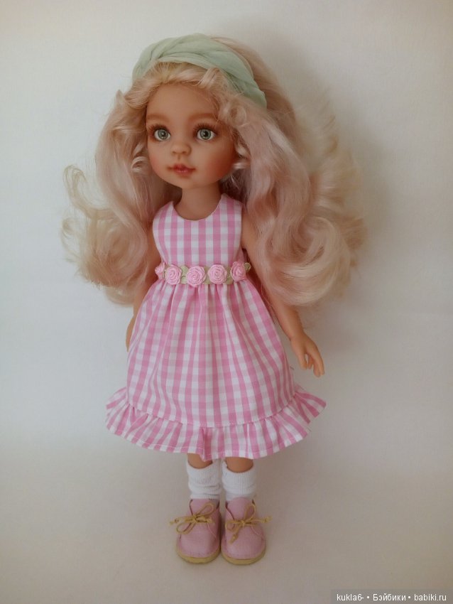 Ксюша, садовая роза, ООАК куклы Паола Рейна (фото 3)