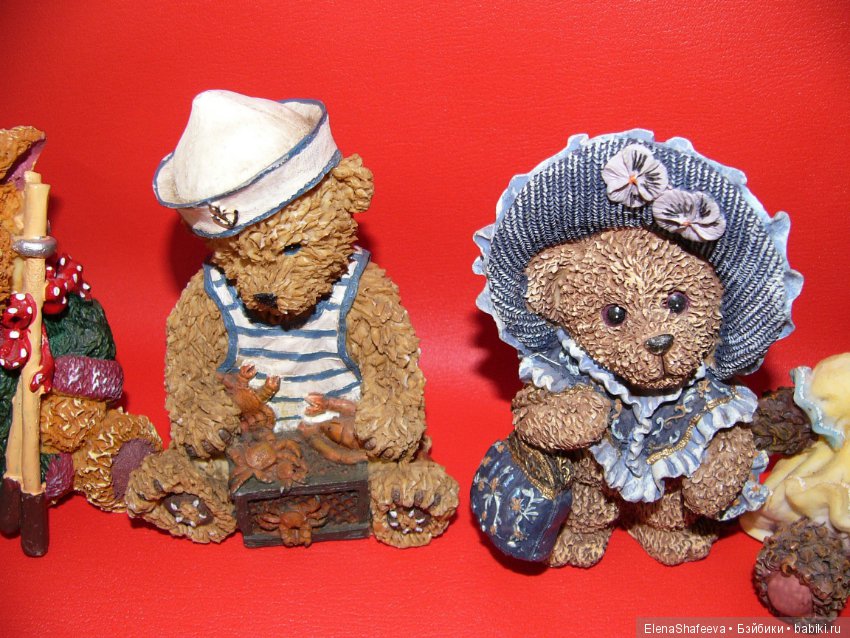 Коллекция винтажных медведей из полистоуна. Германия