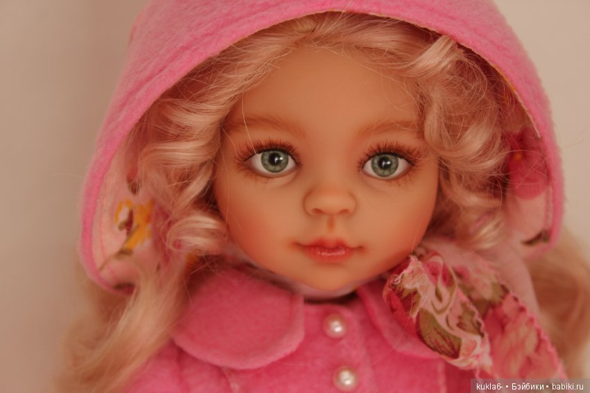 Ксюша, садовая роза, ООАК куклы Паола Рейна