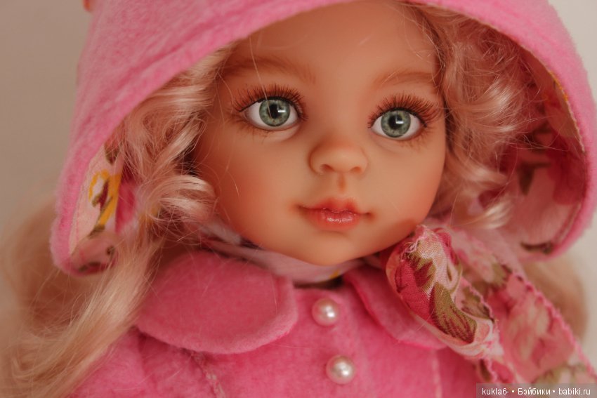 Ксюша, садовая роза, ООАК куклы Паола Рейна