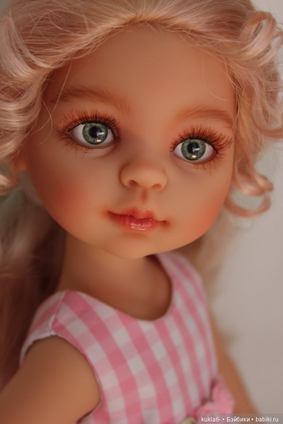 Ксюша, садовая роза, ООАК куклы Паола Рейна (фото 7)