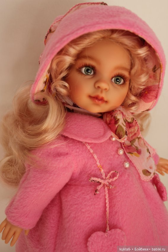 Ксюша, садовая роза, ООАК куклы Паола Рейна