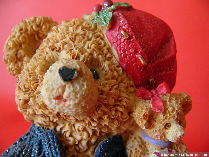 Коллекция винтажных медведей из полистоуна. Германия (фото 5)