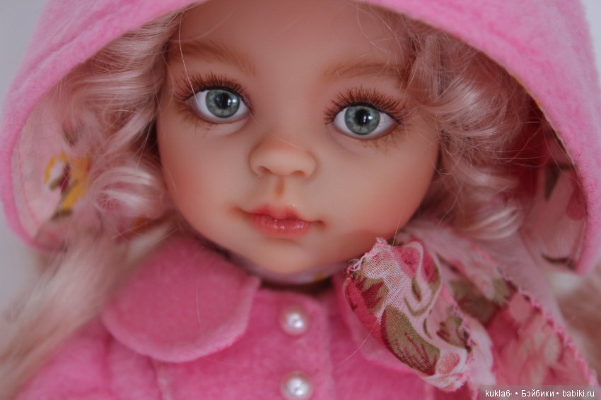 Ксюша, садовая роза, ООАК куклы Паола Рейна