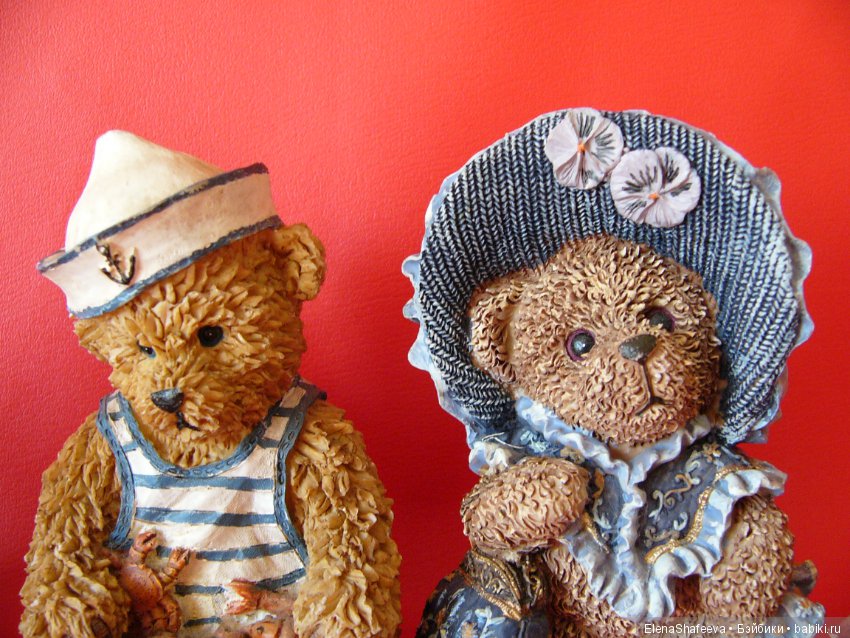 Коллекция винтажных медведей из полистоуна. Германия (фото 4)